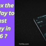 Forex trading chart is showing on phone`s screen in right side and a heading " Is forex the best way to invest money in 2026 ?" is showing in left side